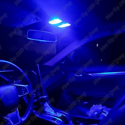 Kit de 9 bombillas LED interiores azules para Hummer H3 2006 - 2010 - Imagen 4 de 12