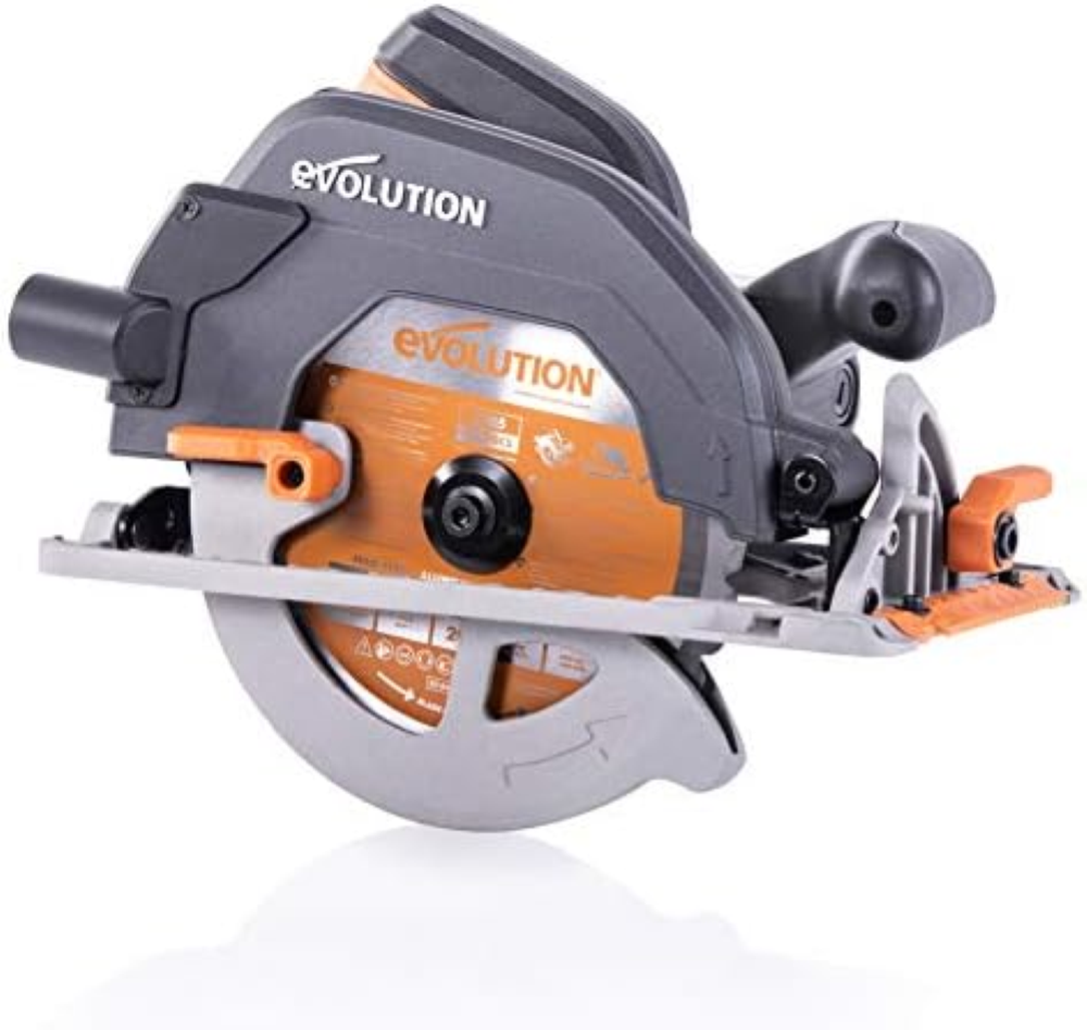 Evolution Power Tools - R185CCSX+ Sega Circolare Multi-Materiale 185 mm Compatib