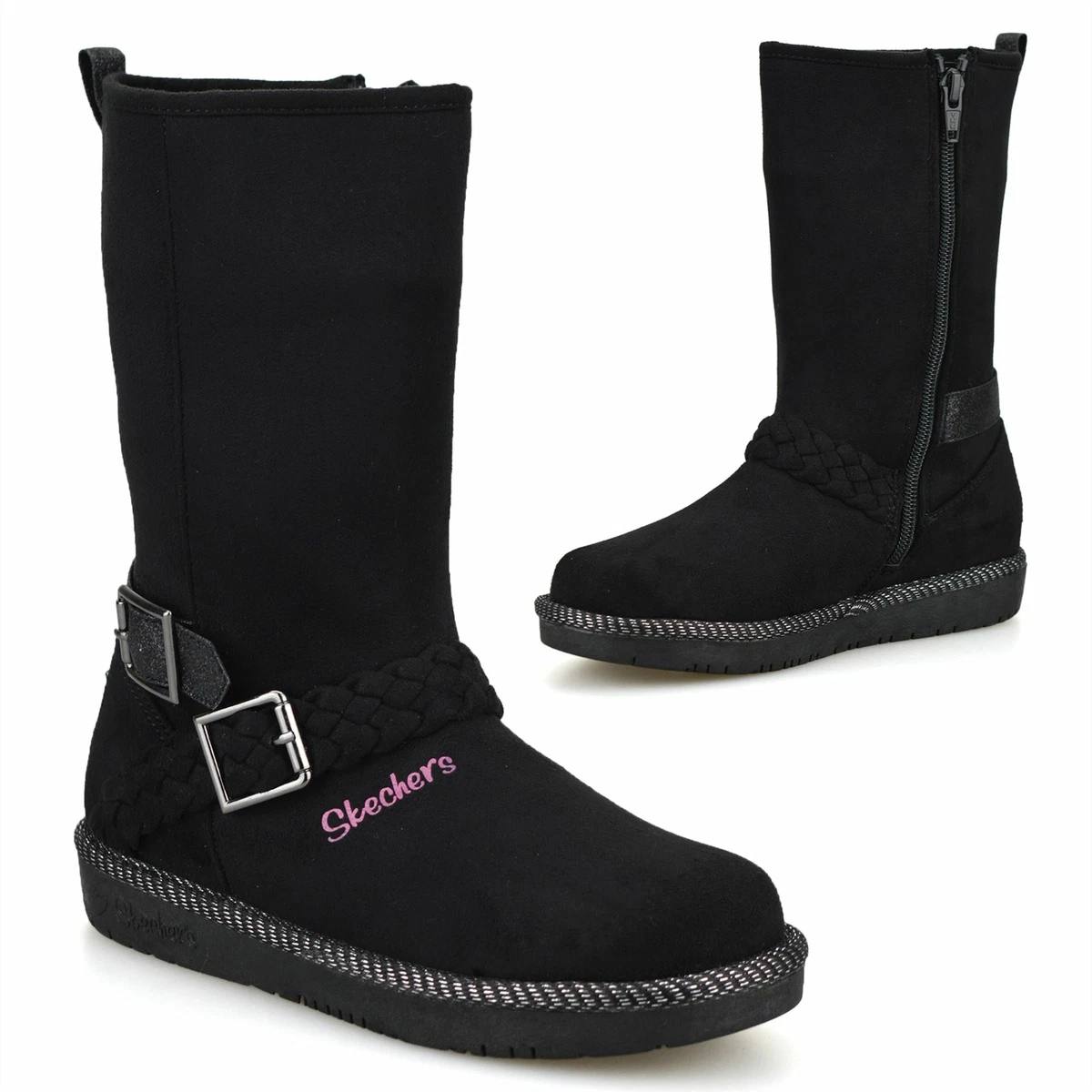 Sketchers girls boots hotsell