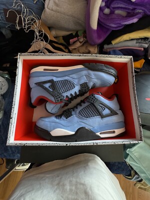 Size 10 - Jordan 4 Retro x Travis Scott Mid Cactus Jack