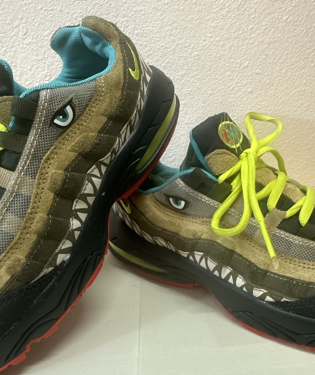 nike air max black orange yellow