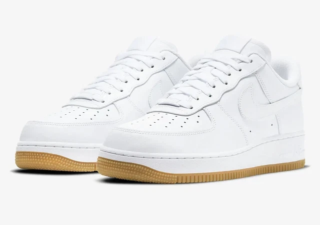 Nike Air Force One Low White Gum DJ2739-100 Men's Shoes NEW