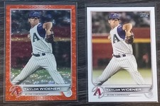 2022 Topps Series 2  - TAYLOR WIDENER - Orange Foilboard #/299 + Base