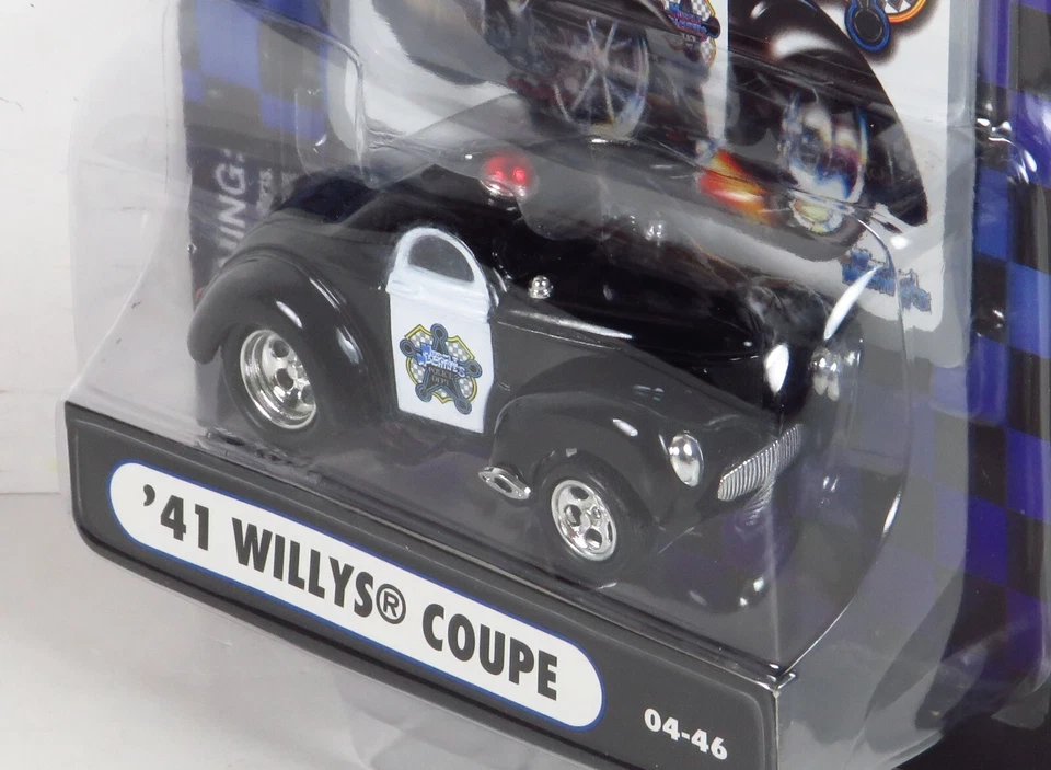 1941 Willys 41 Coupe Police Dept. Law Enforcement 04-46 Diecast Car 1:64 - Image 4 of 4