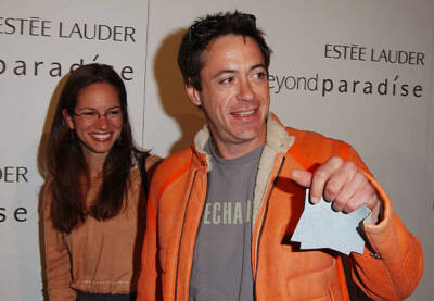 Robert Downey Jr at Aerin Lauder & Carolyn Murphy Launch Beyond Pa- Old Photo