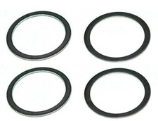 4 Pk Holley Fuel Inlet Fitting Gaskets 78 Id Rubber Coated Steel Carburetor 4 Pk Holley Fuel Inlet Fitting Gaskets 78 Id Rubber Coated Steel Carburetor