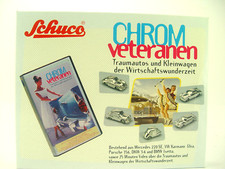 Chrom Veteranen Set   - Schuco Piccolo   01711  - Modell 1:90 -  #1298  #E gebr.
