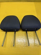 FRONT SET OF HEADRESTS BLACK TRIM J20 #64061FL00AVH FITS 17-22 IMPREZA 117398