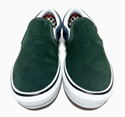 vans classic slip on mens size 8 shoe green blue athletic pop cush skate sneaker VANS Slip On Skate Mens Size 8 Skateboarding Green Blue Pop  main image 2