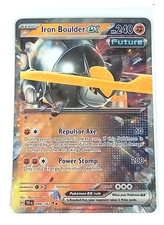 iron boulder pokemon card value Iron Boulder - 071/142 (SCR) Rare main image 1
