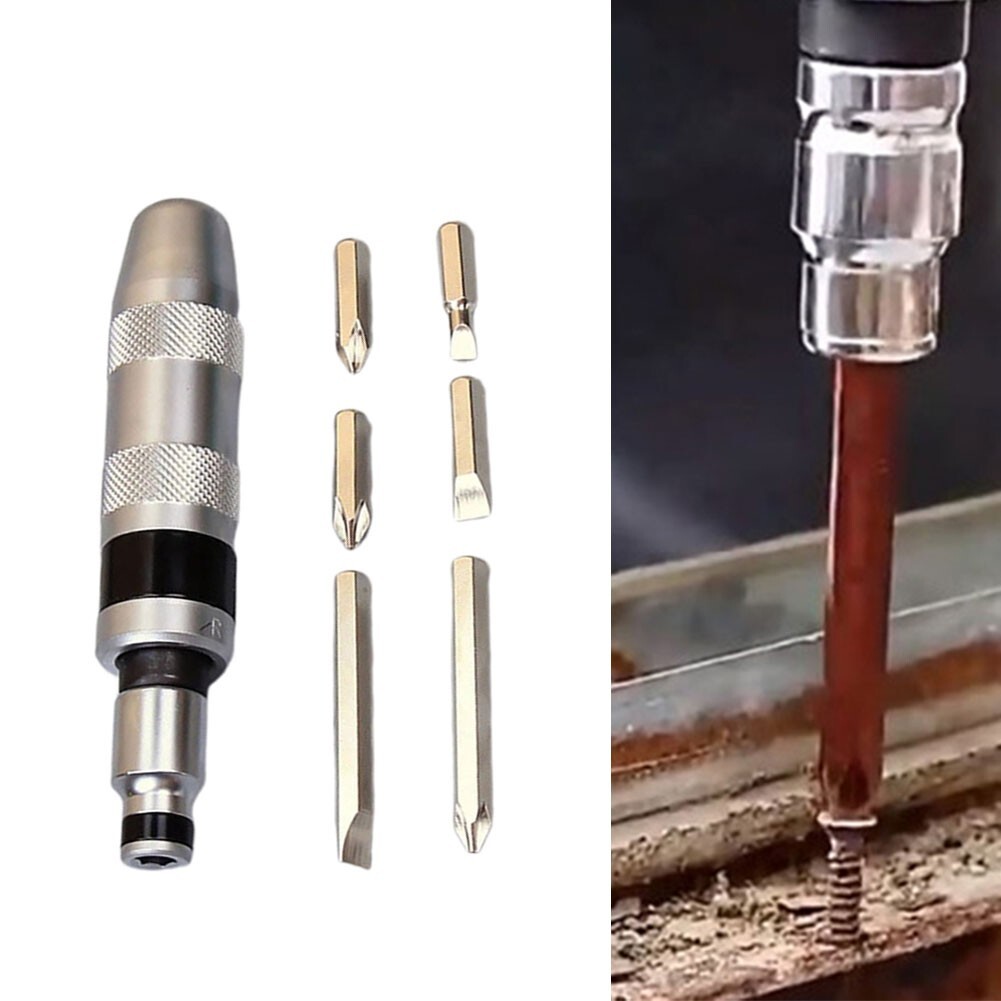 SabreCut SCPZ2152_5 Lot De 5 Embouts De Tournevis à Chocs Magnétiques PZ2 152 Mm