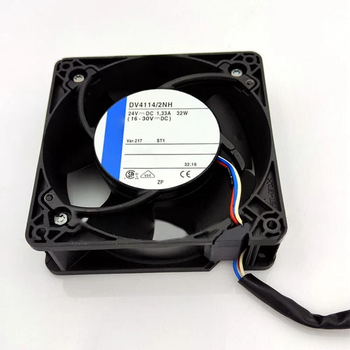 24VDC 1.33A 32W 120x120x38mm 3-wire Cooling Fan DV4114/2NH