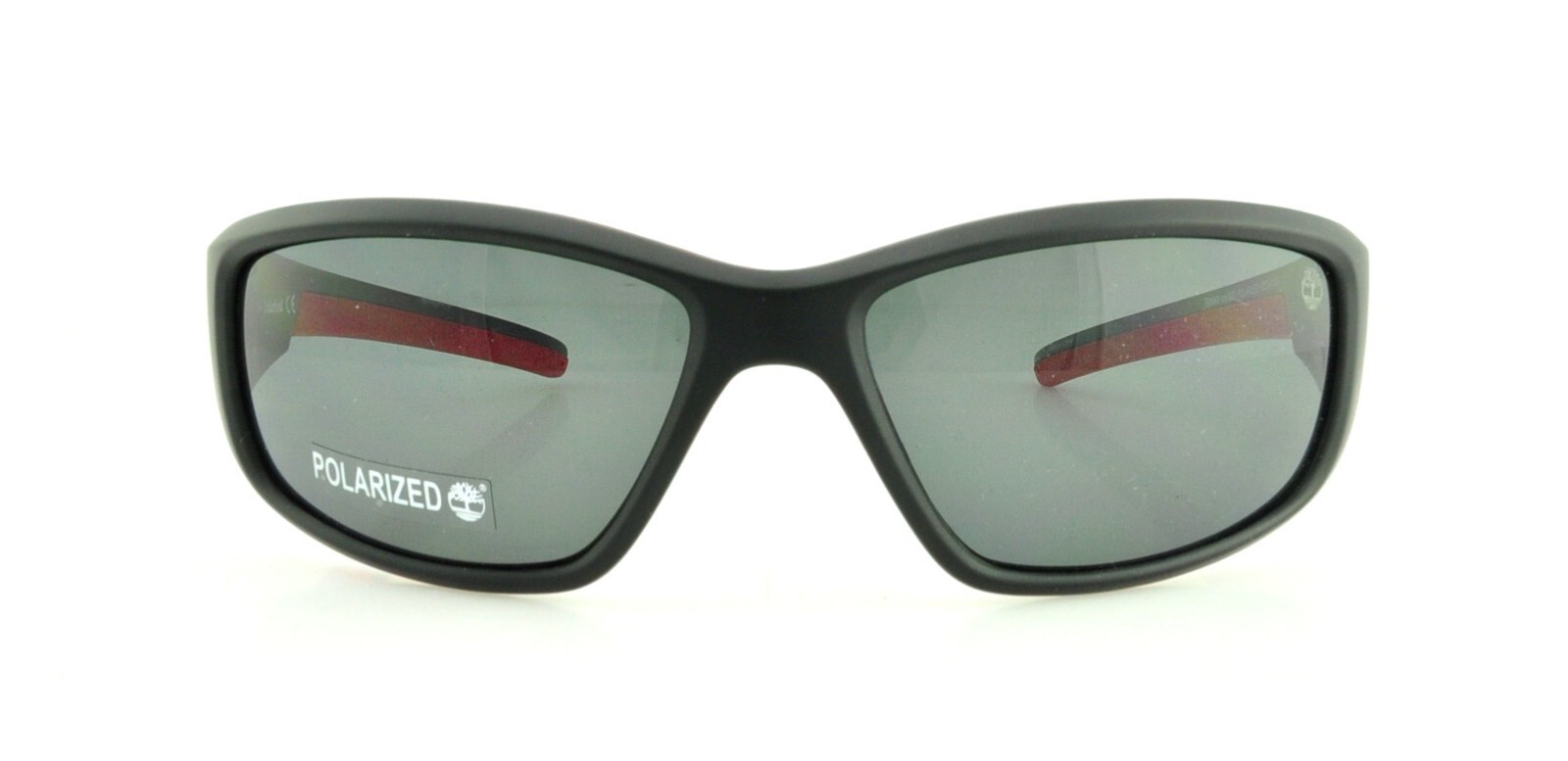 Timberland TB9049 02D Матовые черные красные поляризованные спортивные солнцезащитные очки с пленкой 62-17-137 18290₽