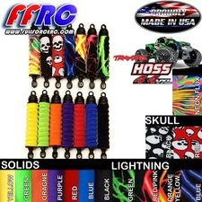 FULLFORCE RC ORIGINAL SHOCK BOOTS FOR TRAXXAS HOSS (4 PCS) - 14 COLORS