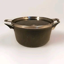 Calphalon Premier Space Saving 6 QT Hard Anodized Stock Pot With  Stackable Lid.