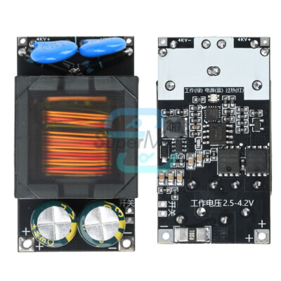 DC 3.7V to 4kV High Voltage DIY Electric Mosquito Swatter Circuit Board Module