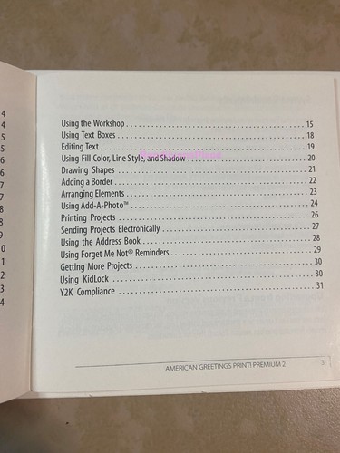 Broderbund American Greetings Print! Premium 2 Windows 98 NT - Picture 10 of 11