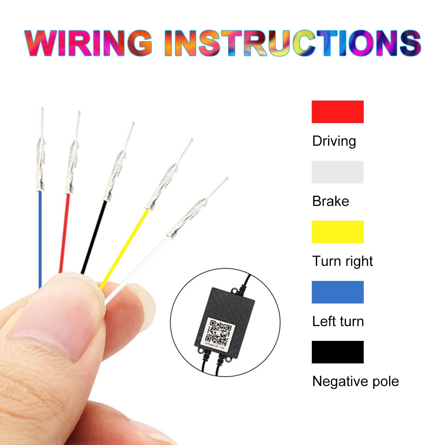 15'' RGB Wheel LED Light For Truck Ring Rim Lights Brake & Turn Signal Bluetooth