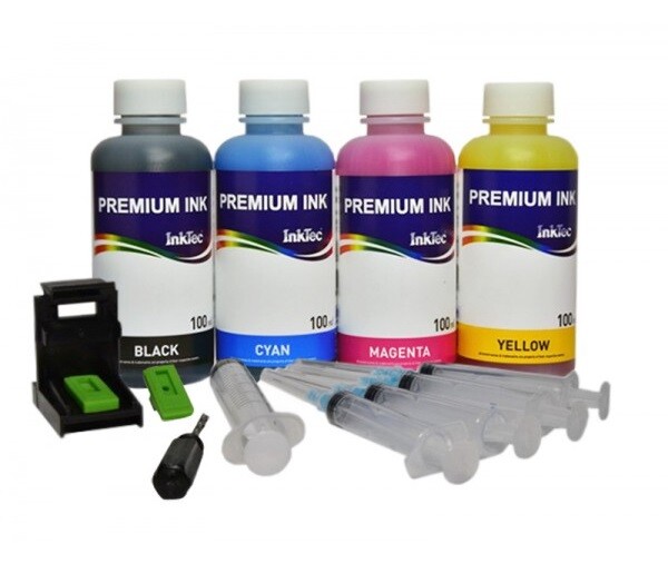 Ricarica Stampante Canon Pixma MG3550 Nero E Colore 400ml