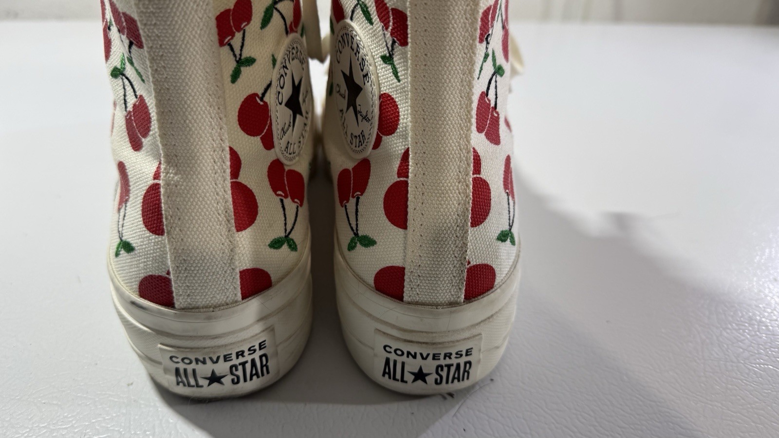 Converse Chuck Taylor All Star Hi Top Sneakers Black/Blue/Cherry, Size 8US thumbnail 4