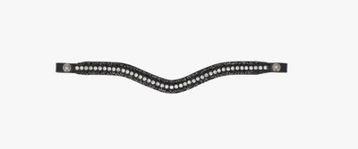 QHP Headband Headband Skye Black/Silver