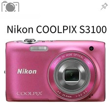 Nikon COOLPIX S3100 Digital Camera 14.0MP 5x Optical Zoom Pink English Language