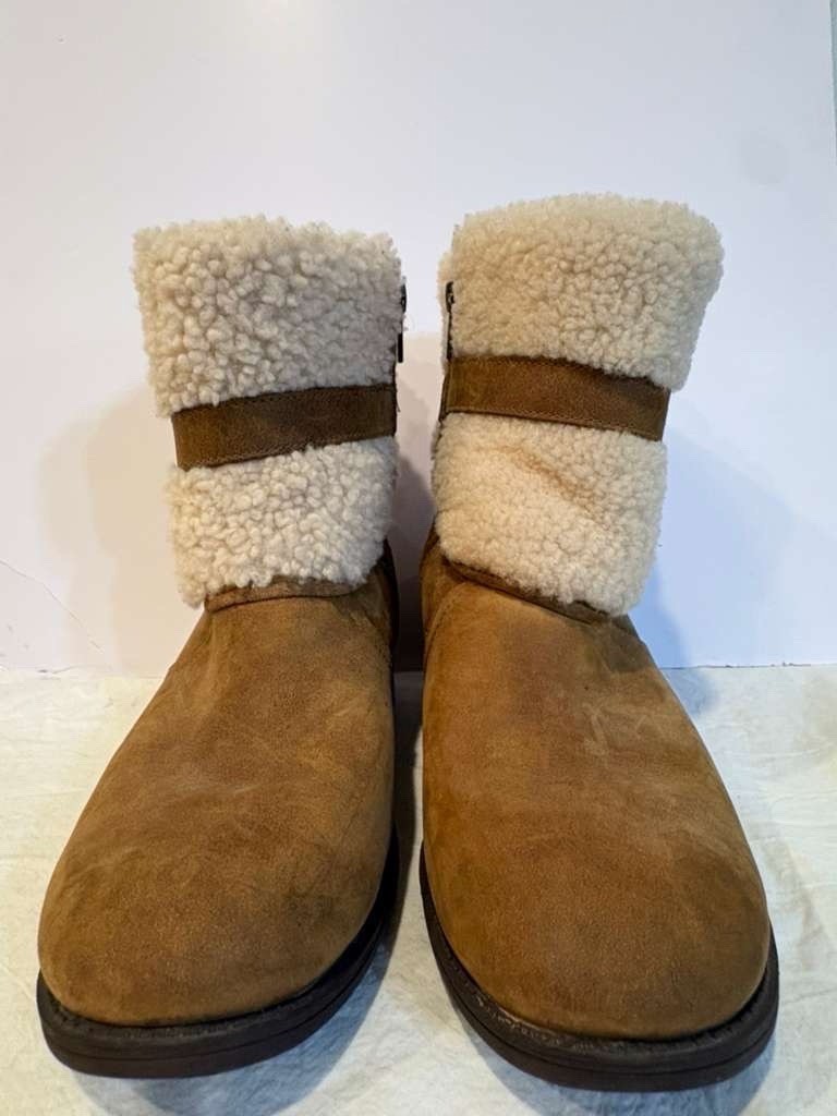 Womens UGG Blayre II Brown Leather Boots / Size 7