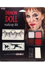 Demon Broken Doll Face Paint Makeup Kit
