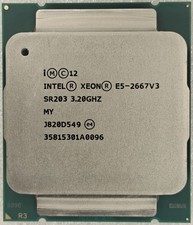 Intel Xeon E5-2667 V3 SR203 3.20GHz 20M 8-Core LGA 2011-3 R3 Server CPU 135W