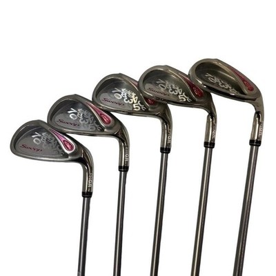 DAMEN PRGR Sweep CT-12 Eisen #7-9, Pw, Sw (5 Schläger) / Sweep / Flex: L / Ei...