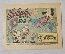 Underdog Kite Fun Book (1974 PG&E Giveaway Comic) VF/VF+