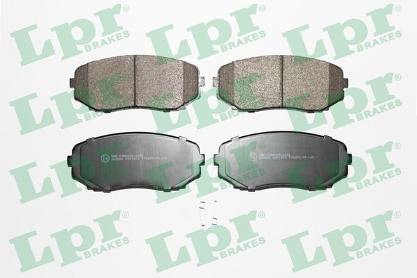 LPR Bremsbelagsatz, Scheibenbremse 05P1573 FüR Ford USA Mazda-image