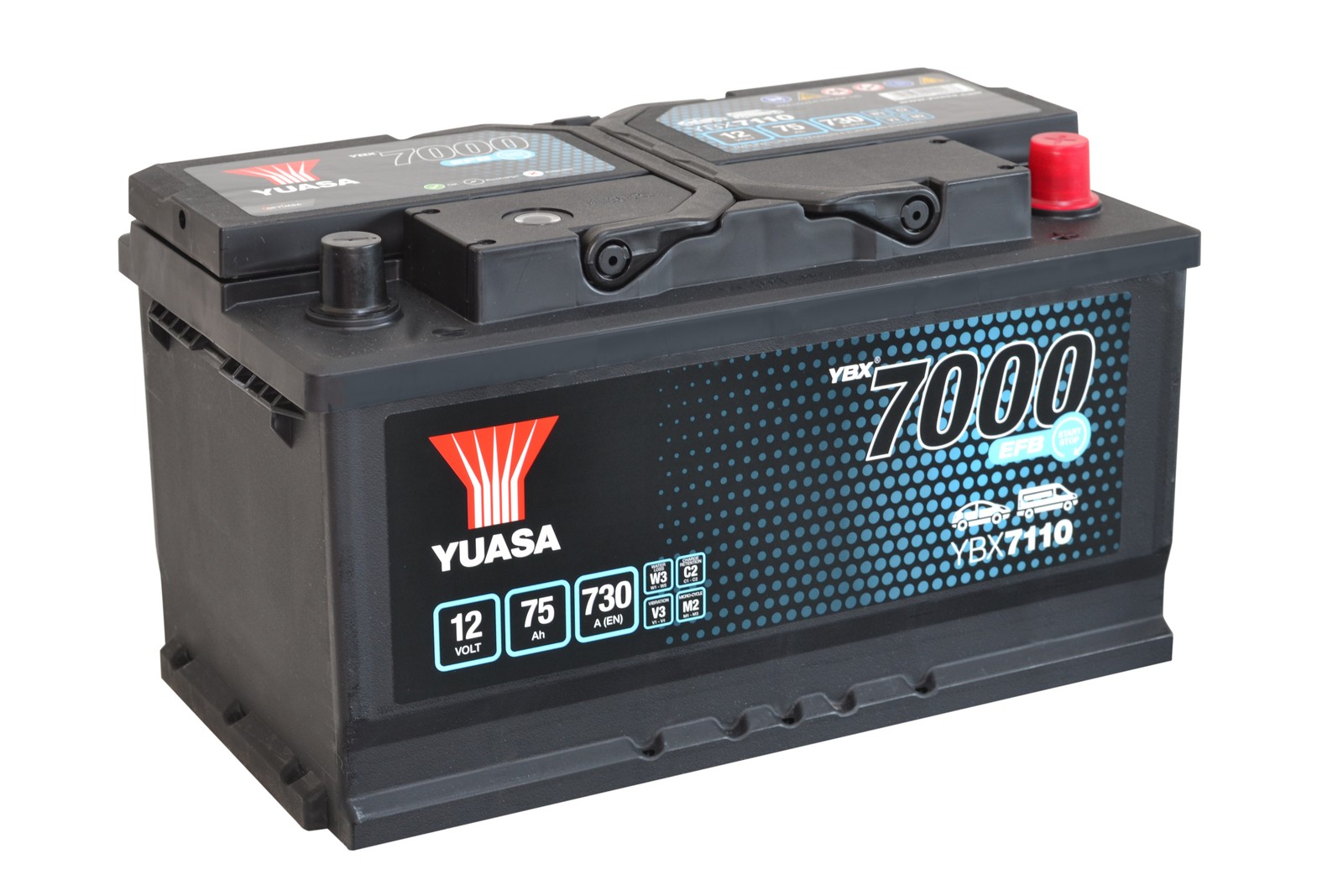 EFB Car Battery fits JEEP RENEGADE CHEROKEE LIBERTY GRAND CHEROKEE Yuasa - Image 48