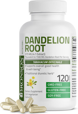 Dandelion Root High Potency Supplement, Supports Overall Good Health & Well-Bein