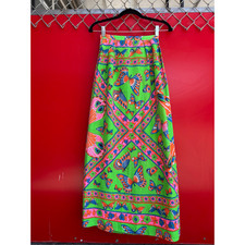 Butterfly Floral Maxi Skirt