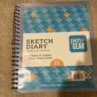 PEN+GEAR ARTIST SKETCH DIARY 70 SHEETS 11" X 8.5" HEAVYWEIGHT ACID FREE — photo 1