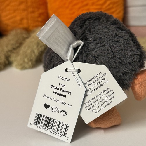 Jellycat Peanut Penguin BNWT New - Small 4" - 100% Authentic - Fast Ship from US - Picture 5 of 8