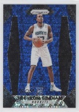 2017-18 Panini Prizm Fast Break Blue Prizm 101/175 Treveon Graham #239 fm0