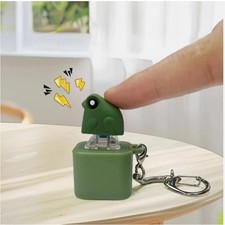 Frog Croaking Fidget Toy Adults Keyboard Clicker Frog Fidget Toys Fun Keychain**