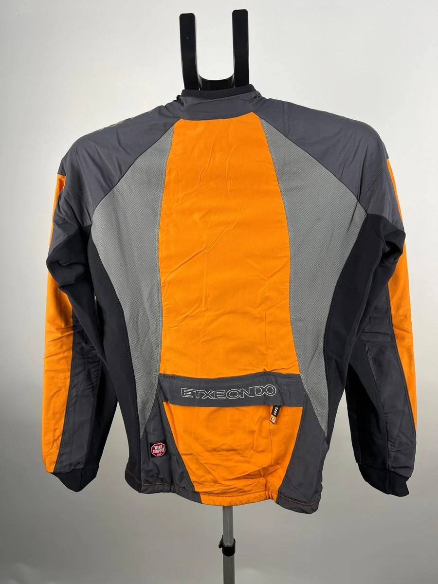 Etxeondo GORE Windstopper Thermal Cycling Jacket – Men’s – Orange/Grey