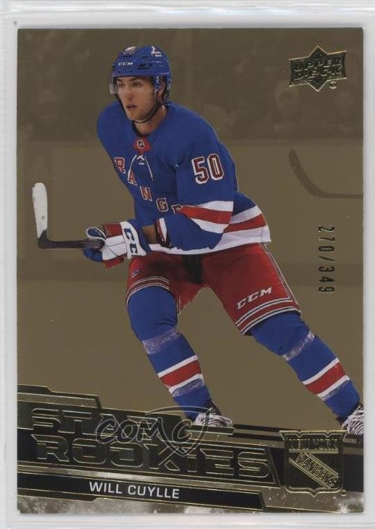 2023-24 Upper Deck Star Rookies Box Set Gold 270/349 Will Cuylle #20 10ft