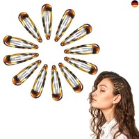 12 StüCk Haarspangen Damen DüNnes Haar, Metall Damen Haarclips Groß, Rutschfest