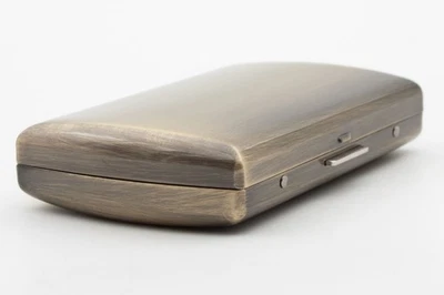 Pearl 12 King Size Cigarette Case (21626-31) / 2seitig / Metal Clip - Image 1 of 4