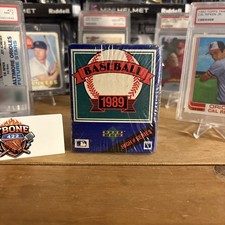 1989 Upper Deck Cards High # Series Box Factory Sealed