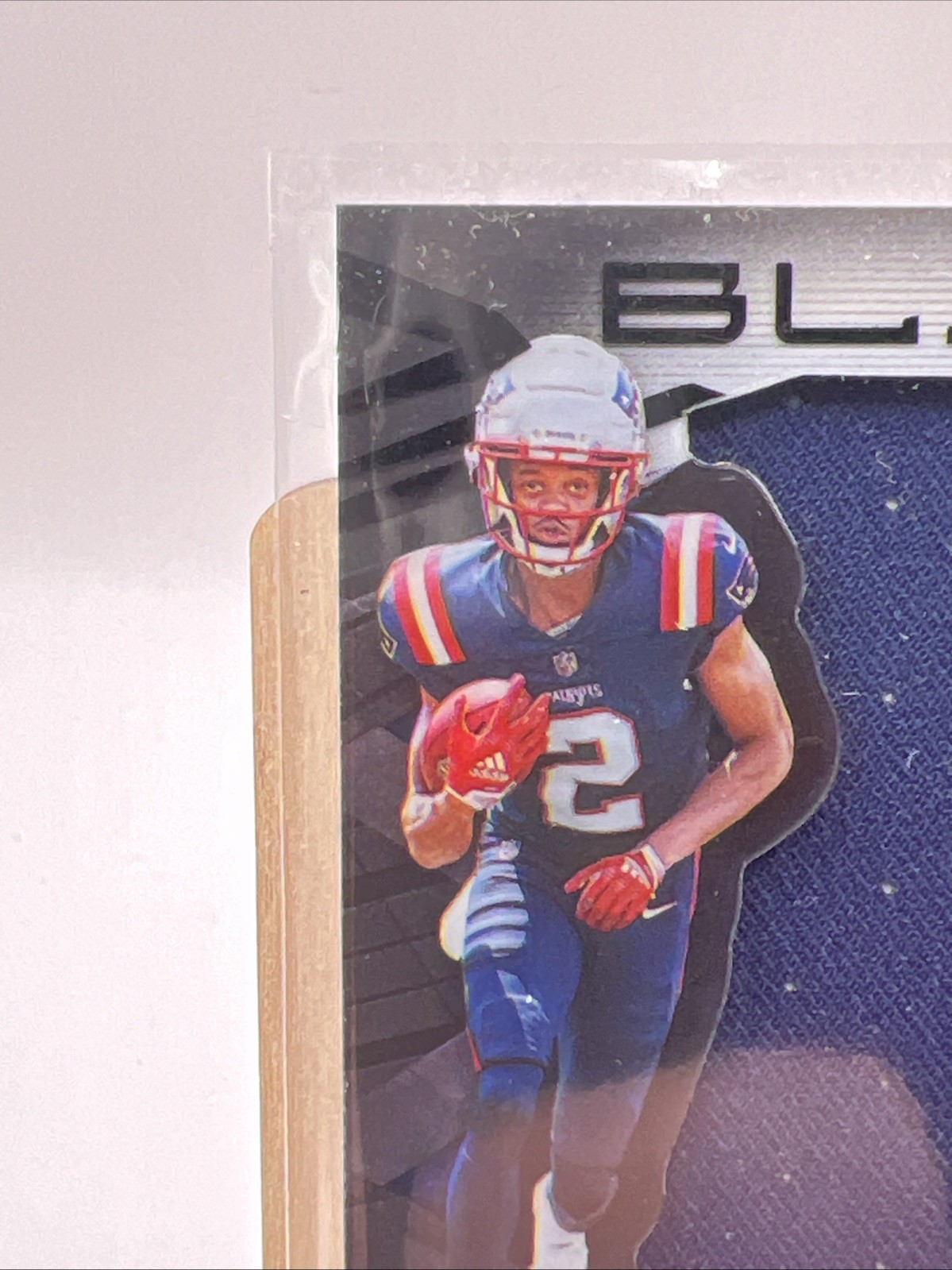 2022 Panini Black Sizeable Signatures Patch Auto /99 Tyquan Thornton #SSR-TTH. view 2