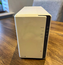 Synology DiskStation DS216j 2-Bay NAS 4TB & 15TB , White Ethernet USB 3.0 Media