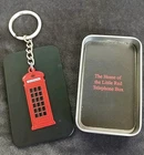 Iconic Red Phone Box Keyring Celebrating Kirkintilloch Lion Foundry Ltd Edition