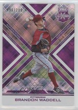 2016 Panini Elite Extra Edition Aspirations Purple /200 Brandon Waddell #17 nh6