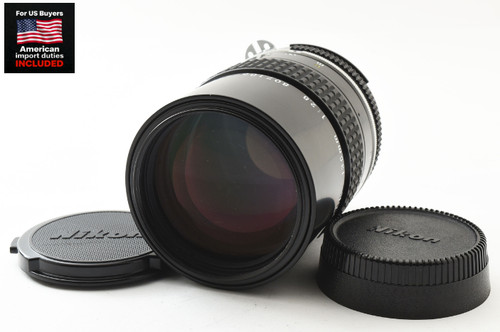 🎬 [Near MINT] Nikon Ai Nikkor 135mm f/2.8 MF Telephoto Lens From JAPAN