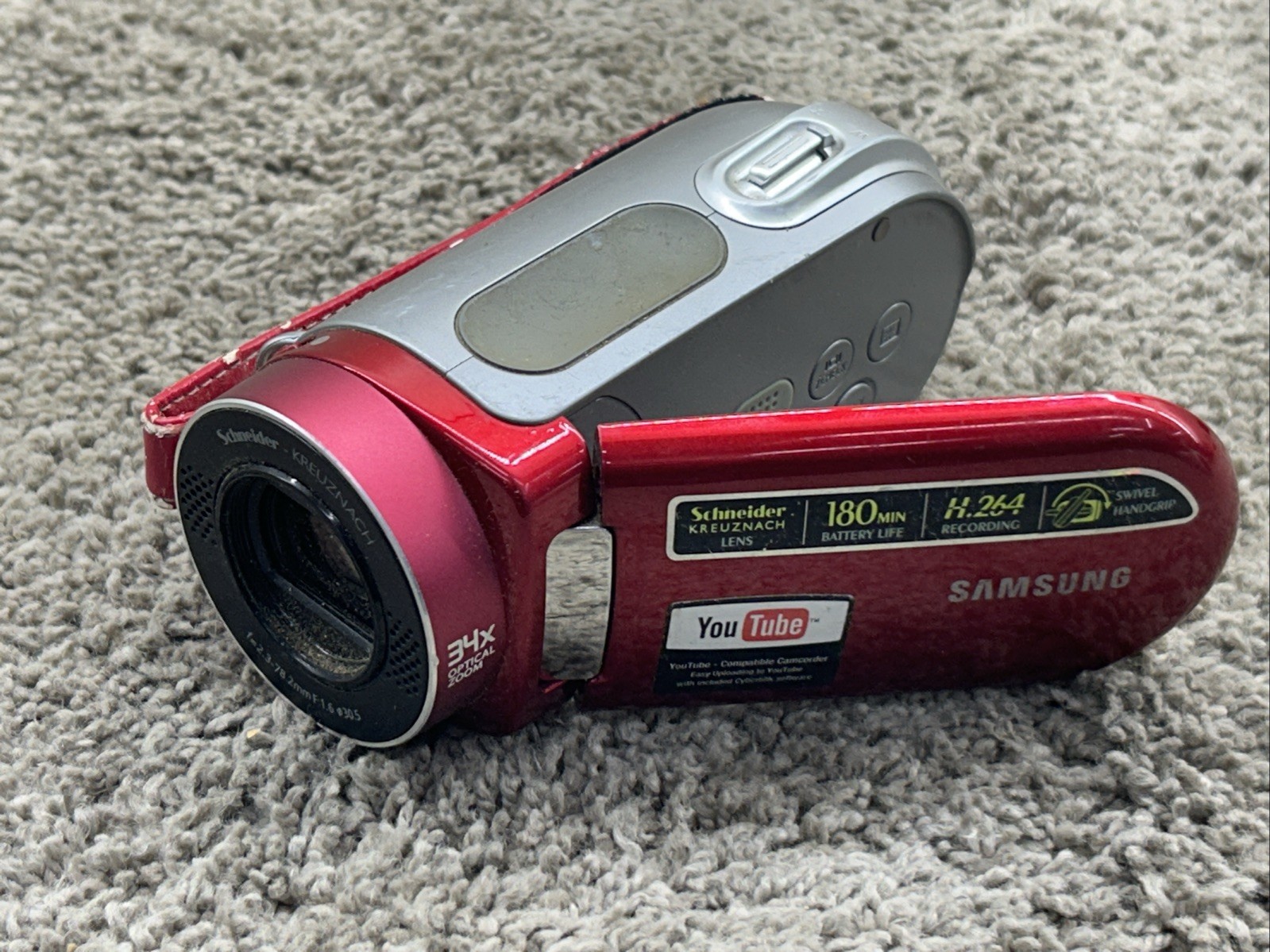 Samsung Schneider Kreuznach HD Video Recorder 42x Zoom 72789
